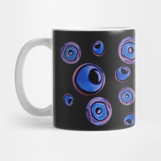 Blue spheres Mug